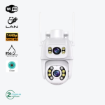 Външа PTZ WiFi Камера с Двоен Обектив и Нощно Виждане - 2x 3MP - Image 2