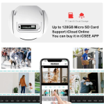 2бр Двойна водоустойчивеа камера 2x3 Wi-Fi ICSEE - Image 4