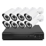 Видеонаблюдение с 8 камери DVR FULL HD