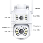 2бр Двойна водоустойчивеа камера 2x3 Wi-Fi ICSEE - Image 6