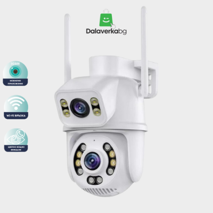 Двойна водоустойчивеа камера 2x3 Wi-Fi ICSEE