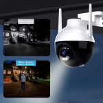 2бр Куполна камера - тип сфера 6MP 4LED + 2бр SD карта 64gb - Image 9