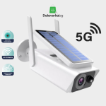 Соларна водоустойчива WIFI камера 5MP full HD
