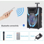 Караоке тонколона с Bluetooth SX-1202 12“ и микрофон - Image 2