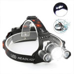 Мощен троен LED Челник RJ-3000 - Image 3