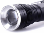 LED фенер T6 акумулаторна батерия 18650, зарядно, 3,7VDC, 3W - Image 2