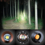Мощен акумулаторен фенер с cree led диод 2500w ZOOM T6 100 000 lm - Image 3