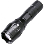 Мощен акумулаторен фенер с cree led диод 2500w ZOOM T6 100 000 lm