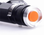 LED фенер T6 акумулаторна батерия 18650, зарядно, 3,7VDC, 3W - Image 5