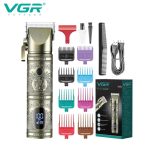 Електрическа машинка за подстригване VGR, V-697, Стоманени остриета
