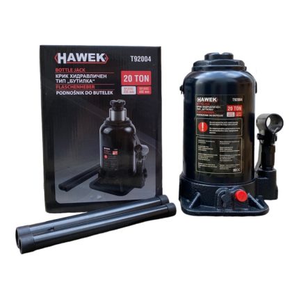 ХИДРАВЛИЧЕН КРИК HAWEK Т92004, ТИП БУТИЛКА, 20 Т