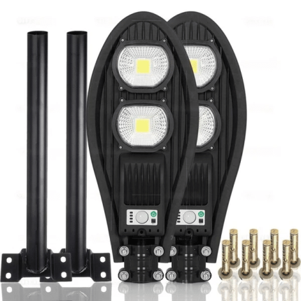 2бр Соларна лампа cobra 230w + стойка 45см 2бр