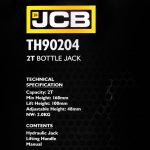 Хидравличен крик JCB ТH90204, тип бутилка, 2т - Image 4