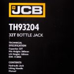 Хидравличен крик JCB ТH93204, тип бутилка, 32т - Image 6