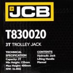 Крик крокодил 3т JCB ,T830020 (135-400mm) - Image 5