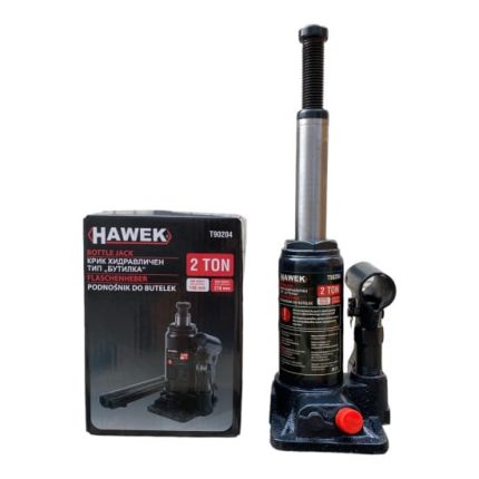 ХИДРАВЛИЧЕН КРИК HAWEK T90204, ТИП БУТИЛКА, 2 Т
