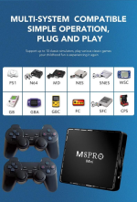 M8 PRO Mini TV Game Box 4K HDMI 2.4G безжична конзола с над 32000 игри - Image 8