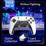 Безжична ретро конзола HY01 2024 модел Game Stick 20 000 видео игри, 2x безжичен контролер - Image 5
