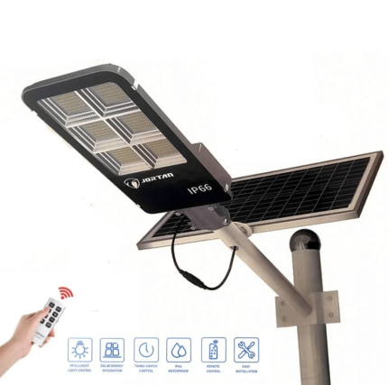 Соларна лампа с панел и стойка 1800W LYLU