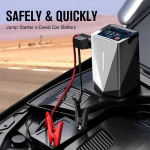 Стартиращо устройство за Автомобил Jump Starter, Компресор, Батерия, 12000mAh - Image 3