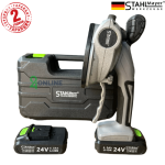 АКУМУЛАТОРНА ВЕНДУЗА ЗА ПЛОЧКИ 24V 4AH STAHLMAYER