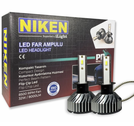 Диодни крушки NIken H1 ПРО 2бр/к-т