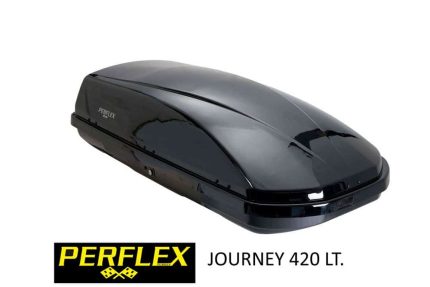 Автобокс Perflex Journey 420л с ключалка – черен