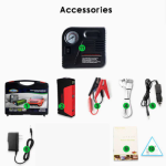 Комплект стартерно устройство high power jump starter за кола + компресор - Image 3