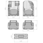 Универсални гумени стелки SAHLER 5 части 4D - Image 3