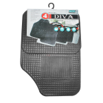 Универсални гумени стелки DIVA – 4 части - Image 2