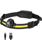 Челник със сензор KXK668 LED COB/LED CREE с 10 режима - Image 3
