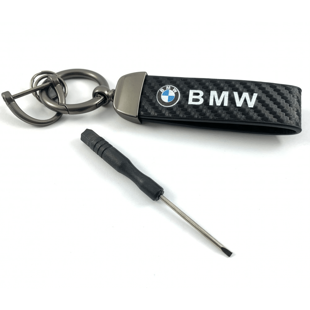 bjm82f4w.png Луксозен кожен ключодържател BMW - Image 1