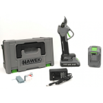 ЛОЗАРСКА AКУМУЛАТОРНА НОЖИЦА 24V+АКУМУЛАТОРЕН ВЕРИЖЕН ТРИОН 24V 15 СМ ШИНА HAWEK - Image 3