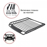 Стоманен багажник за покрив 2250 160х100см - Image 2