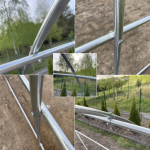 Градинска тунелна оранжерия с размери 4 х 2.5 х 2 метра ( 10m² ) Mar-Pol - Image 4
