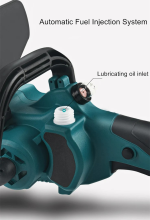 Акумулаторна резачка 36V 8Ah със смазване на веригата - Image 3