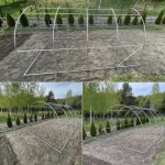 Градинска тунелна оранжерия с размери 4 х 2.5 х 2 метра ( 10m² ) Mar-Pol - Image 6