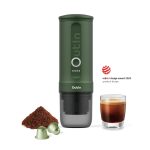 Портативна кафемашина за еспресо само загряваща Forest Green