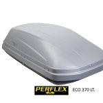 Автобокс Perflex Journey 370л с ключалка – сив
