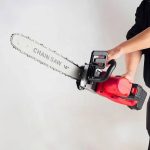 Акумулаторна резачка за дърва 36V 10Ah с 40 сантиметрова шина система за смазване на веригата - Image 8