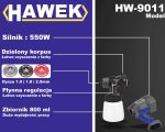 Пистолет електрически за боядисване HAWEK , HW-9011 - Image 6