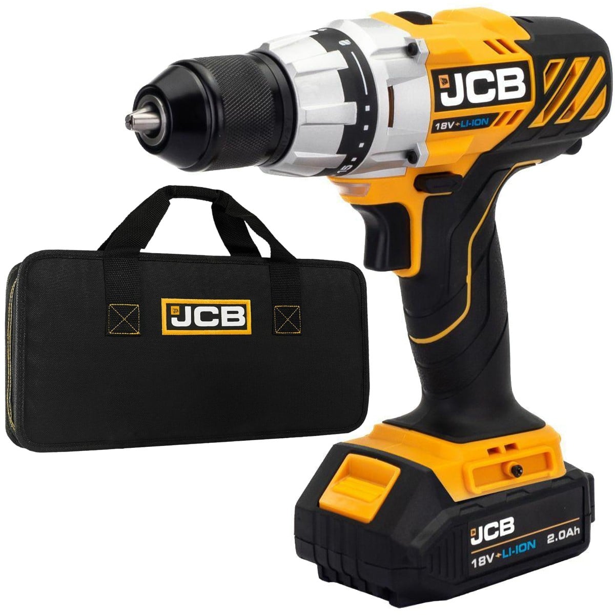 viber_image_2024-02-12_09-46-17-450.jpg Акумулаторен винтоверт JCB 18DD-2X-E, 45 Nm, 18 V, с батерия и зарядно - Image 1