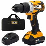 Акумулаторен безчетков ударно-пробивен винтоверт JCB 18BLCD-2XB-E , 65 Nm, 18 V