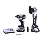 Акумулаторен комбиниран Гайковерт и  Ъглошлайф  36V 8,0AH STAHLMAYER Pro - Image 2