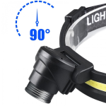 Челник със сензор KXK668 LED COB/LED CREE с 10 режима - Image 5