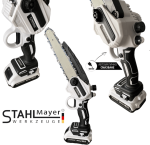 Резачка за Клони с Автоматично Смазване на Веригата STAHLMAYER 36V 8.0AH + 2 вериги 2 Батерии - Image 2