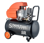 Електрически компресор STAHLMAYER ,50л, 1.5 kW