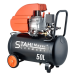 Електрически компресор STAHLMAYER ,50л, 1.5 kW