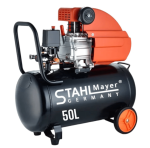 Електрически компресор STAHLMAYER ,50л, 1.5 kW - Image 2