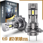 200W LED Диодни крушки  E4S H7 H18 +300% Светлина Крушки за Директен Монтаж 15000lm
